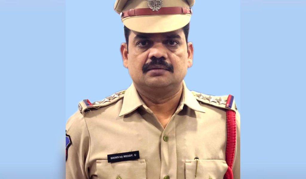 Ameenpur police station where a rape case was registered against Inspector U Srinivasulu Reddy