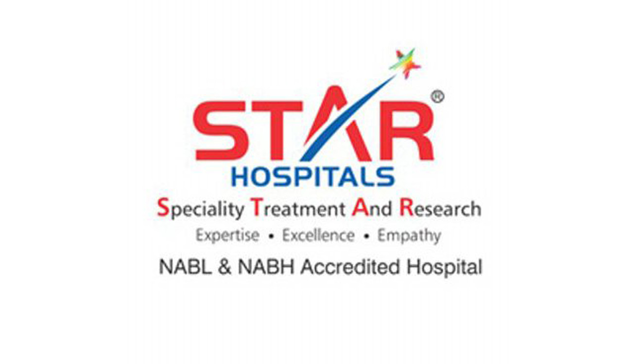 Doctors at STAR Hospitals in Hyderabad performing a bronchoscopy procedure to remove a lodged vitamin tablet from a COPD patient’s airway